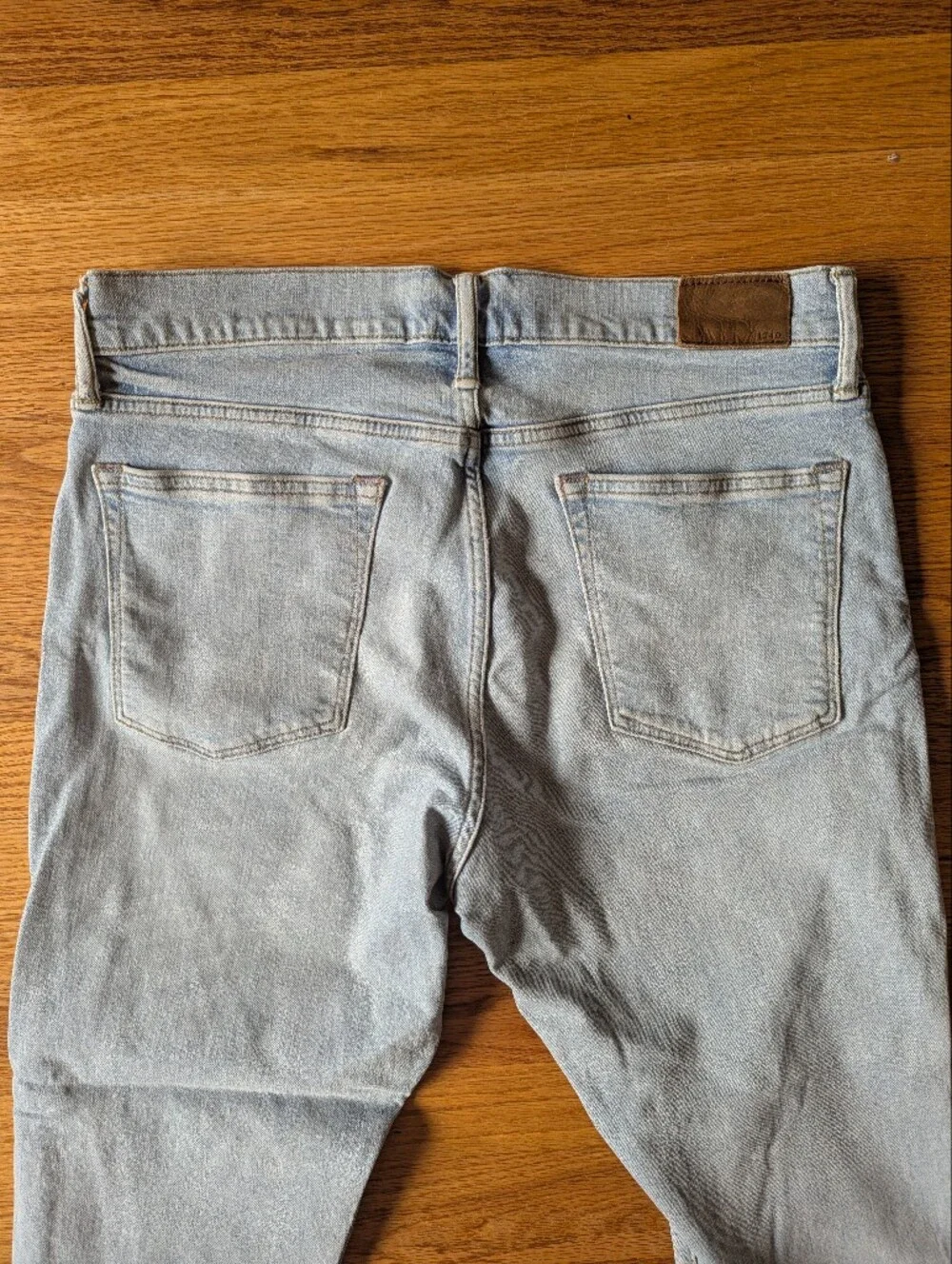 J. Crew Men's Light Wash 1040 Jeans, 33/32